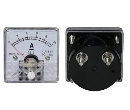 Miernik analogowy panel amperomierz 10A