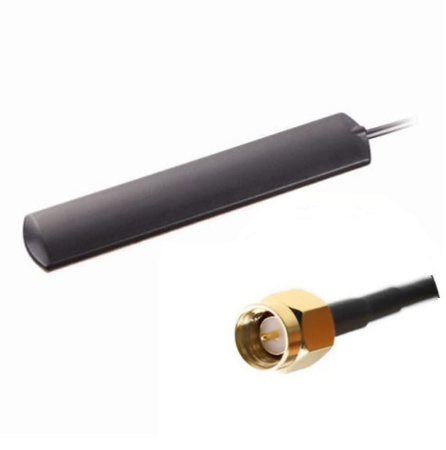 Antena GSM 433MHz 3dbi SMA przyklejana przewód 50cm