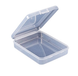 Pudełko organizer transparentny 11,2x8,9x2,7cm