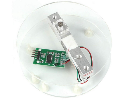 Moduł wagi HX-711+ tensometr 1kg + obudowa