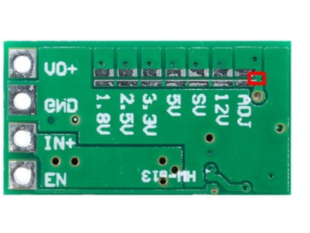 Przetwornica napięcia Step-Down 12V ->1.8-12V