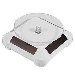 Ekspozytor obrotowy solarny biały