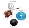 Termostat z kapilarą 50°C~300°C 16A/250V sonda12cm
