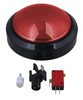 Przycisk BIG Push monostabilny 3A/250V czerwony, podświetlenie 12V