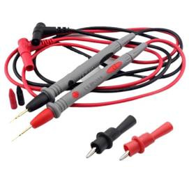 Przewody kable pomiarowe do miernika + krokodylki