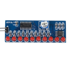 Moduł LED "pływające światło" CD4017 KIT SMD