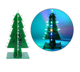 Choinka LED 3D 5V micro USB (KIT- do samodzielnego złożenia)