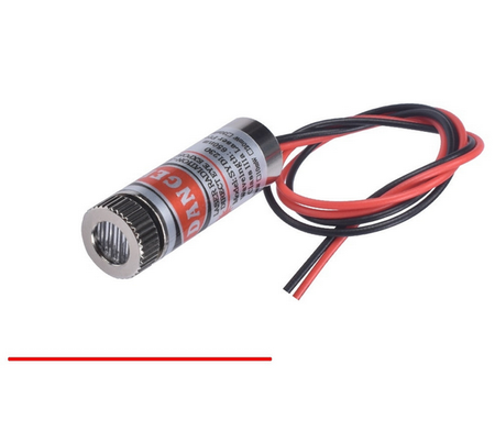 Laser liniowy 650nm 5mW 3-6V czerwony linia