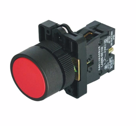 Przycisk XB2 EA42 monostabilny okragły 3A/240V RED NC