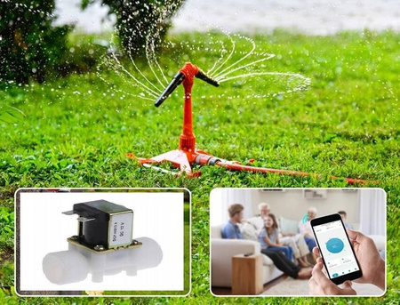 Automatyczny system nawadniania Bezprzewodowe nawadnianie WiFi zawór 3/4''