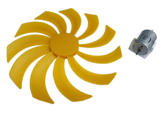 Mini elektrownia wiatrowa 17cm