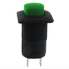 Przełącznik przycisk bistabilny 1.5A 250V kwadratowy PBS-15AG zielony