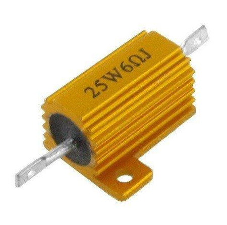 Rezystor mocy drutowy 100 Ohm 25W