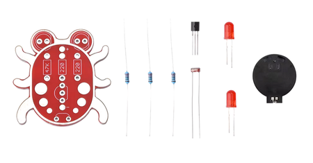 SKARABEUSZ elektroniczny LED DIY KIT  nauka lutowania