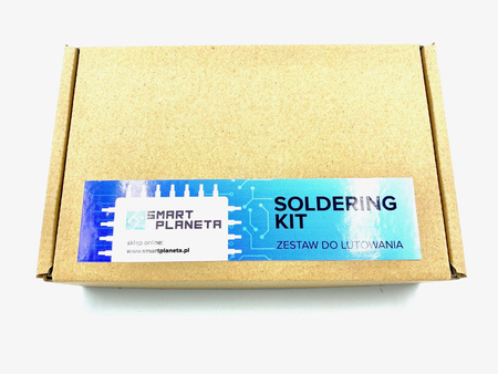 Zestaw Lutownica kolbowa 60W + groty, podstawka, odsysacz, cyna 14 elemntów