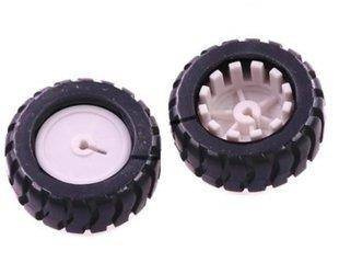 Koło plastikowe do pojazdów robota 44x18mm