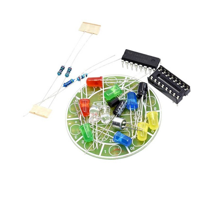 Moduł LED kolorofon sterowany dźwiekiem muzyką DIY