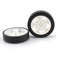 Koło plastikowe do pojazdów robota 26x7mm