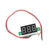 Mini woltomierz panelowy DC 2.5-30V LED zielony