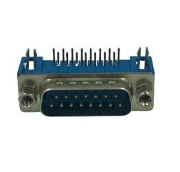 Złącze D-Sub DRB15 wtyk męski 15 stykowe kątowe