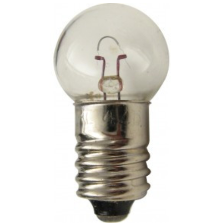 10x Żarówka wkręcana E10 2.5V 0.3A 0.75W