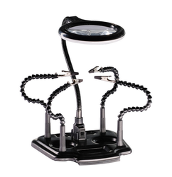 Uchwyt montażowy z lupą "TRZECIA RĘKA" 11M-2