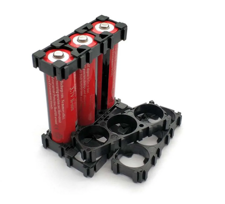 Uchwyt mocujący na 3 akumulatory 18650