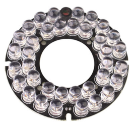 Moduł oświetlenia podczerwienią 36 diod 53mm