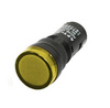 Kontrolka LED 19mm 12V AC/DC żółta