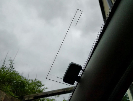 Antena samochodowa DAB samoprzylepna, przewód 3m