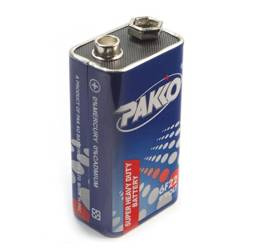 Bateria PAKO Heavy Duty 6LR61/9V 4022