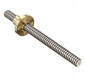 Śruba trapezowa TR8x4-1000mm 3D CNC + nakrętka