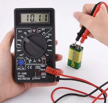 Miernik uniwersalny cyfrowy DT 830B multimetr LCD