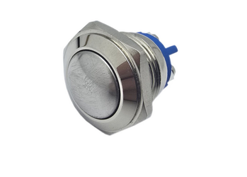 PBW-16BKS Przycisk wandaloodporny, monostabilny 2A 250V, klawisz wypukły