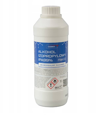 IZOPROPANOL Alkohol IZOPROPYLOWY IPA 1L 99.9%