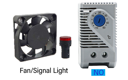 Termostat regulowany 0-60°C KTS011 NO (otwarty)