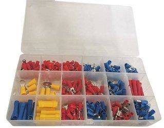 Zestaw 300szt konektorów samochodowych izolowanych
