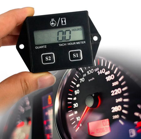 Licznik motogodzin cyfrowy obrotomierz czas pracy silnika