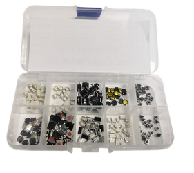 Zestaw przycisków tact switch 200szt