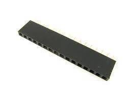 Gniazdo szpilkowe goldpin raster 2,54mm 1x16pin