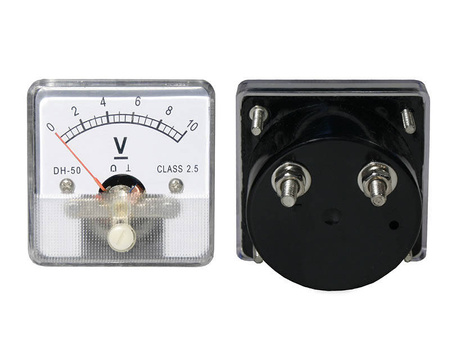 Miernik analogowy woltomierz kwadratowy 10V