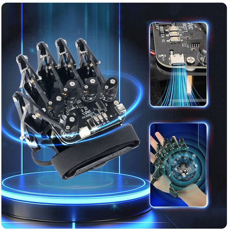 Rękawica Sterująca Gestami z 5 Enkoderami Akcelerometrem ACEBOTT STEM QD023