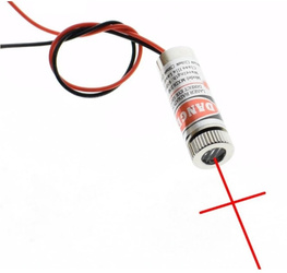 Dioda laserwowa Laser liniowy 650nm 5mW 3-6V czerwony krzyżyk