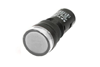 Kontrolka LED 19mm 24V AC/DC biała