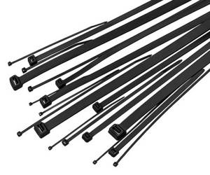 Opaska zaciskowa 1,8/100 mm czarna 100 szt trytka