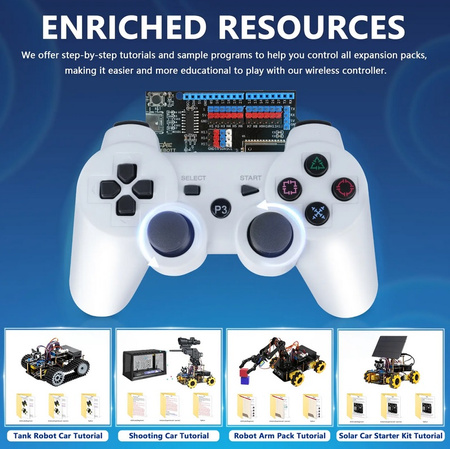 Bezprzewodowy Kontroler Bluetooth do Zestawów Robotów ACEBOTT STEM