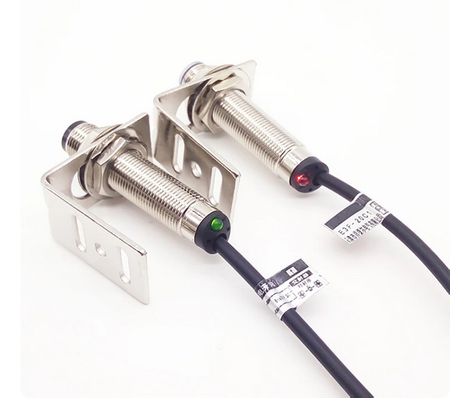 Fotokomórka laserowa E3F-20C1/20L nadajnik+odbiornik