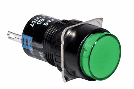 Przełącznik monost. 3A 250V podś.12V PBO-16Bg