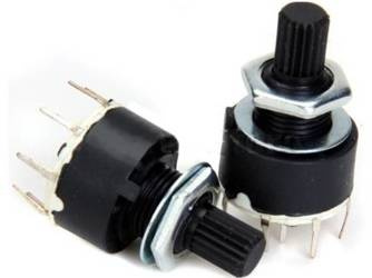 Przełącznik obrotowy PCB 4 pozycje 1 obwód l=15