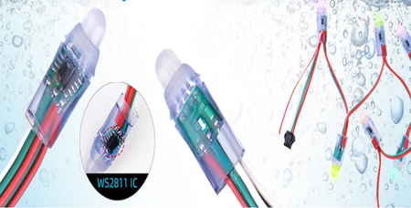 Neopixel LED×50 5V WS2811 IP65